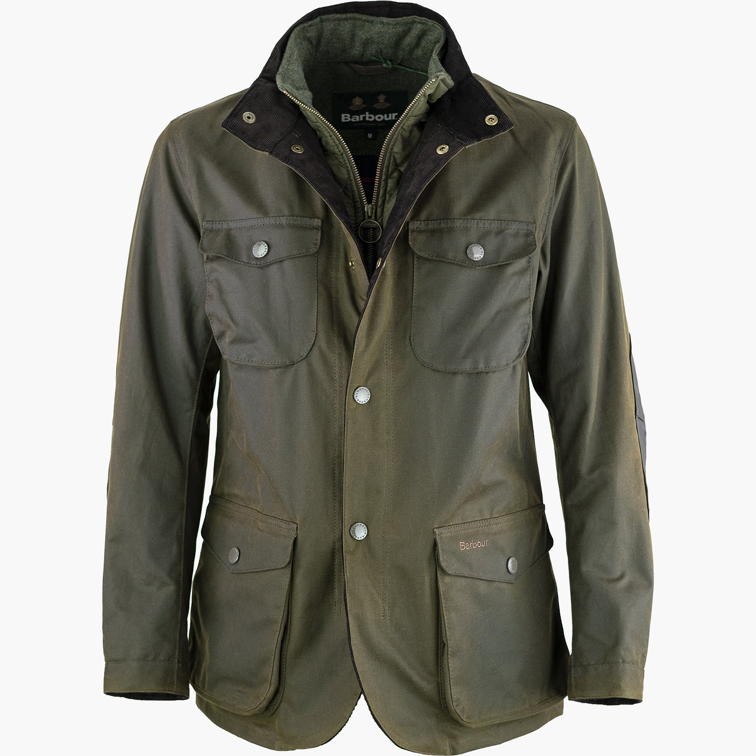 Giacca Cerata BARBOUR Ogston Olive | LATTANZI UOMO DONNA - Shop Online