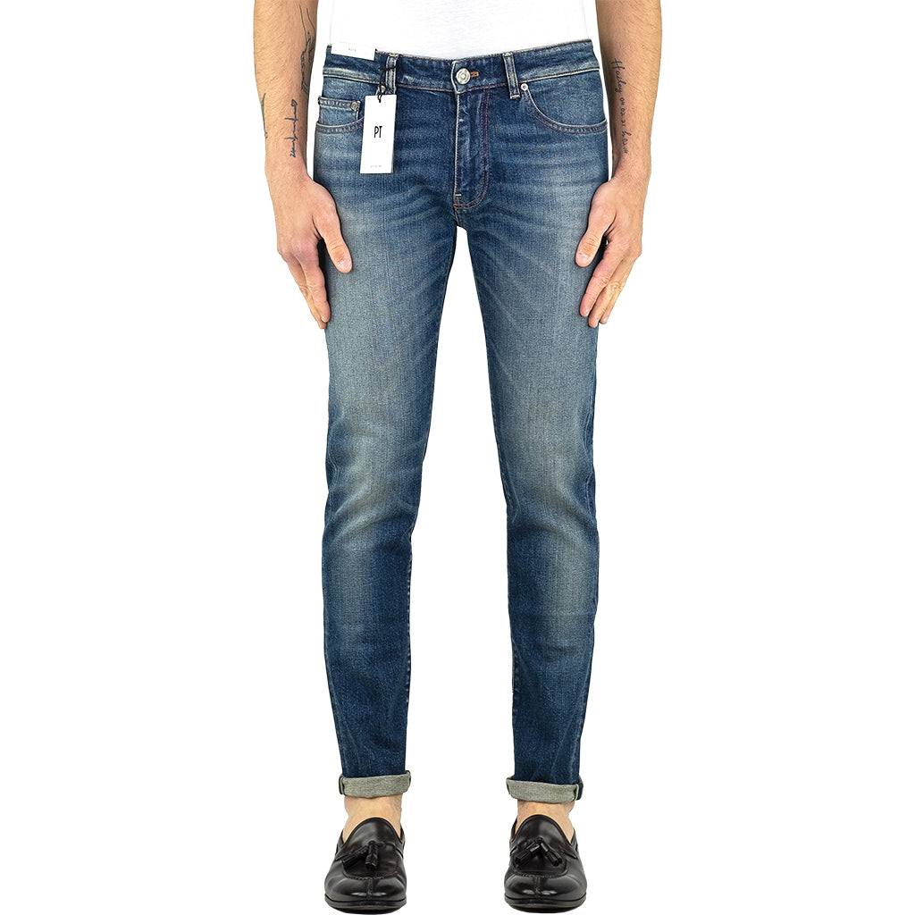 Jeans PT Torino Denim Rock Lavaggio Medio | LATTANZI UOMO DONNA - Shop