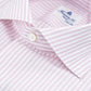 Camicia FINAMORE Milano in Esclusivo Cotone Giza 45 170 a Due Art. 840980 A4014Z Righe Bianco Rosa 2