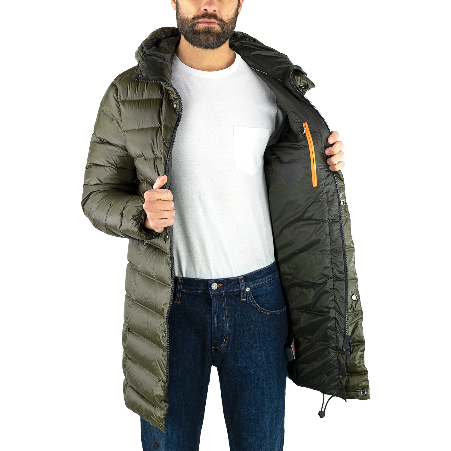 Piumino RRD SupeRRDuck 7 Eskimo Jkt Verde Militare