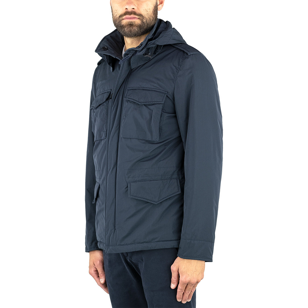 Giubbotto Field Jacket ASPESI Minifield Vento Blu Navy