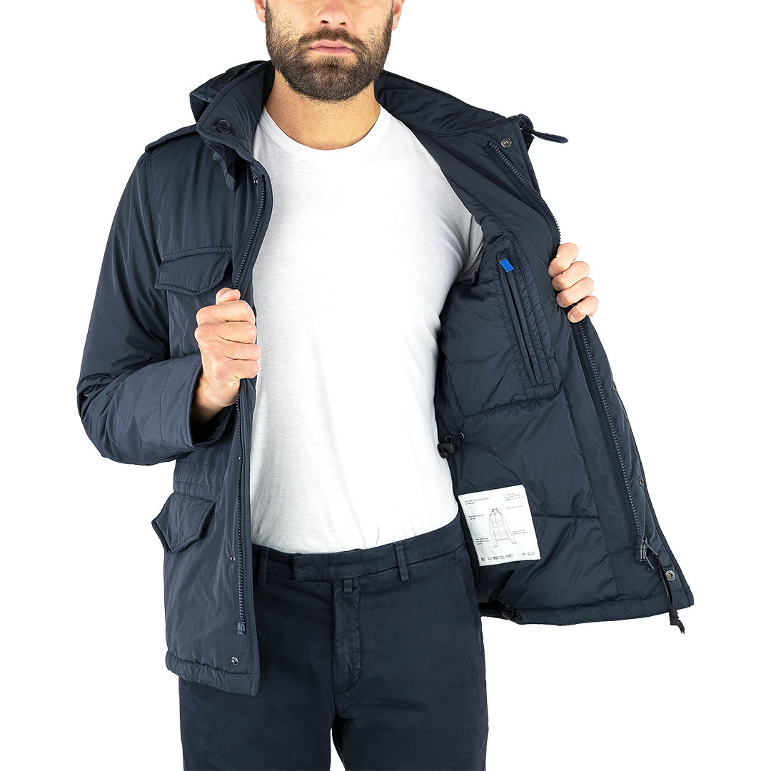 Giubbotto Field Jacket ASPESI Minifield Vento Blu Navy